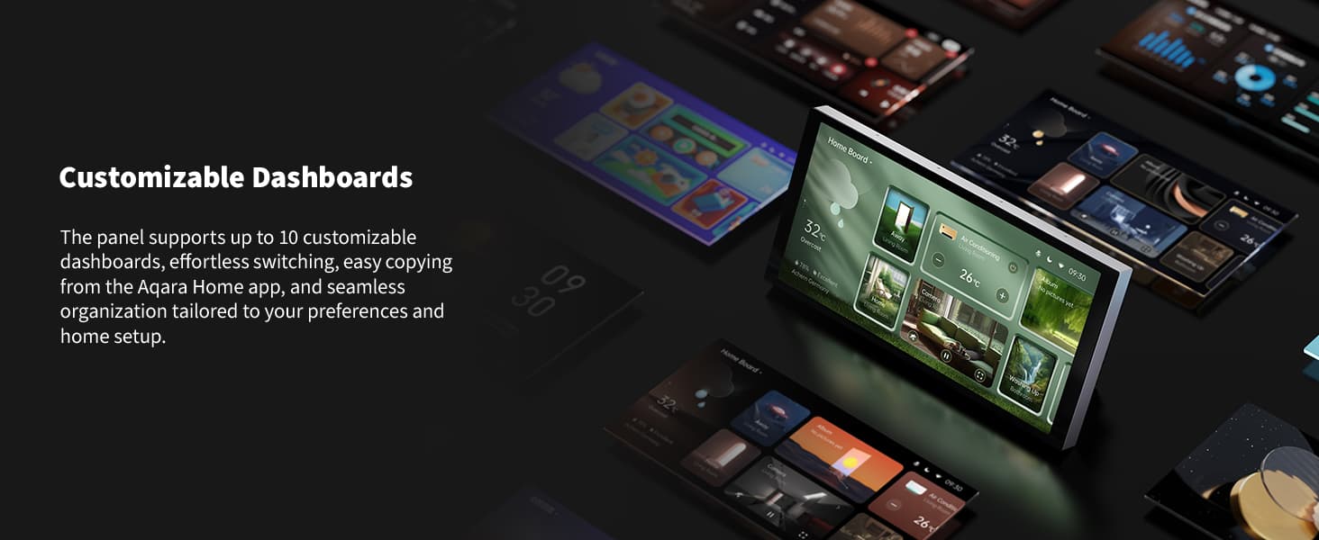 Aqara smart home dashboard