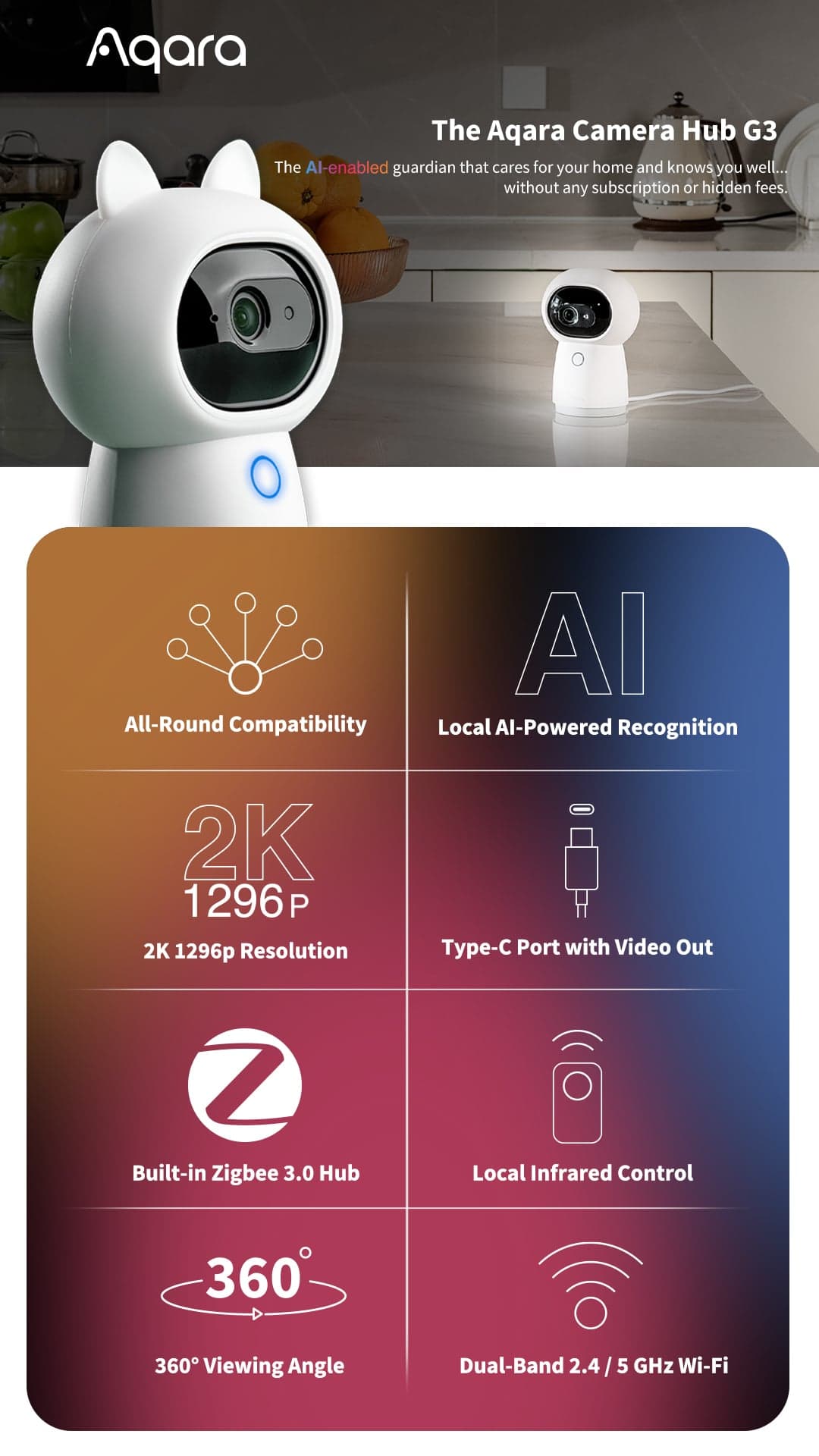 Aqara Camera Hub G3 - 2