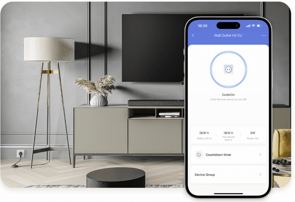 Aqara Wall Outlet H2 EU - 5