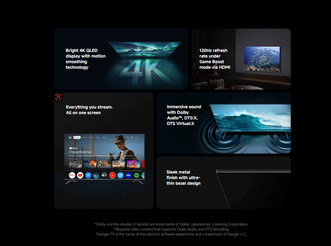 Redmi TV A75 - Редми ТВ A75 - 3