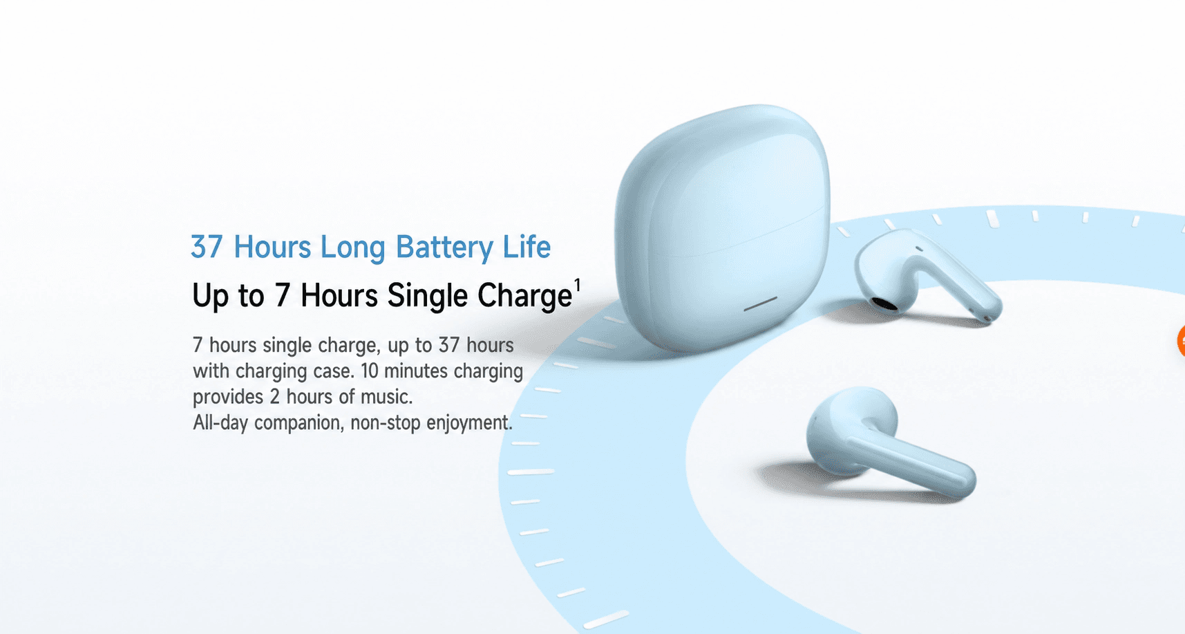 Redmi Buds 8 Active - Хөх - 5